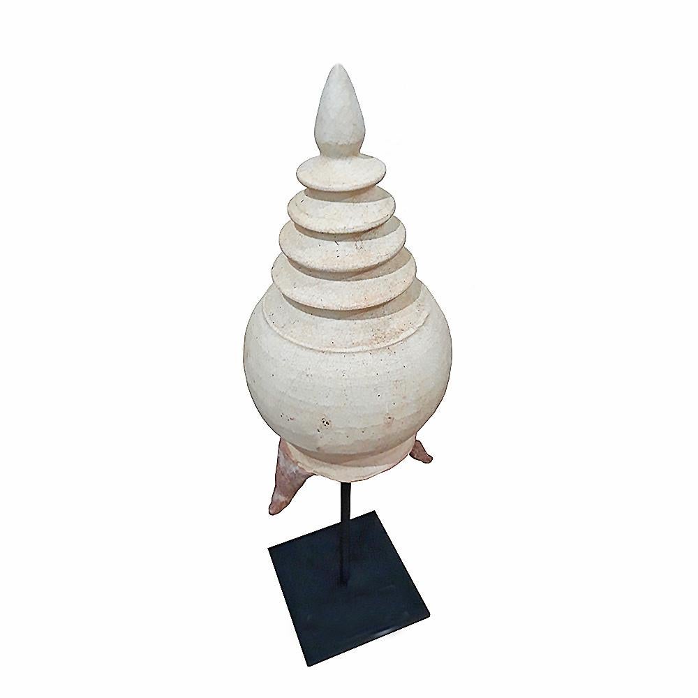 Thai Stupa Ceramic Details 4