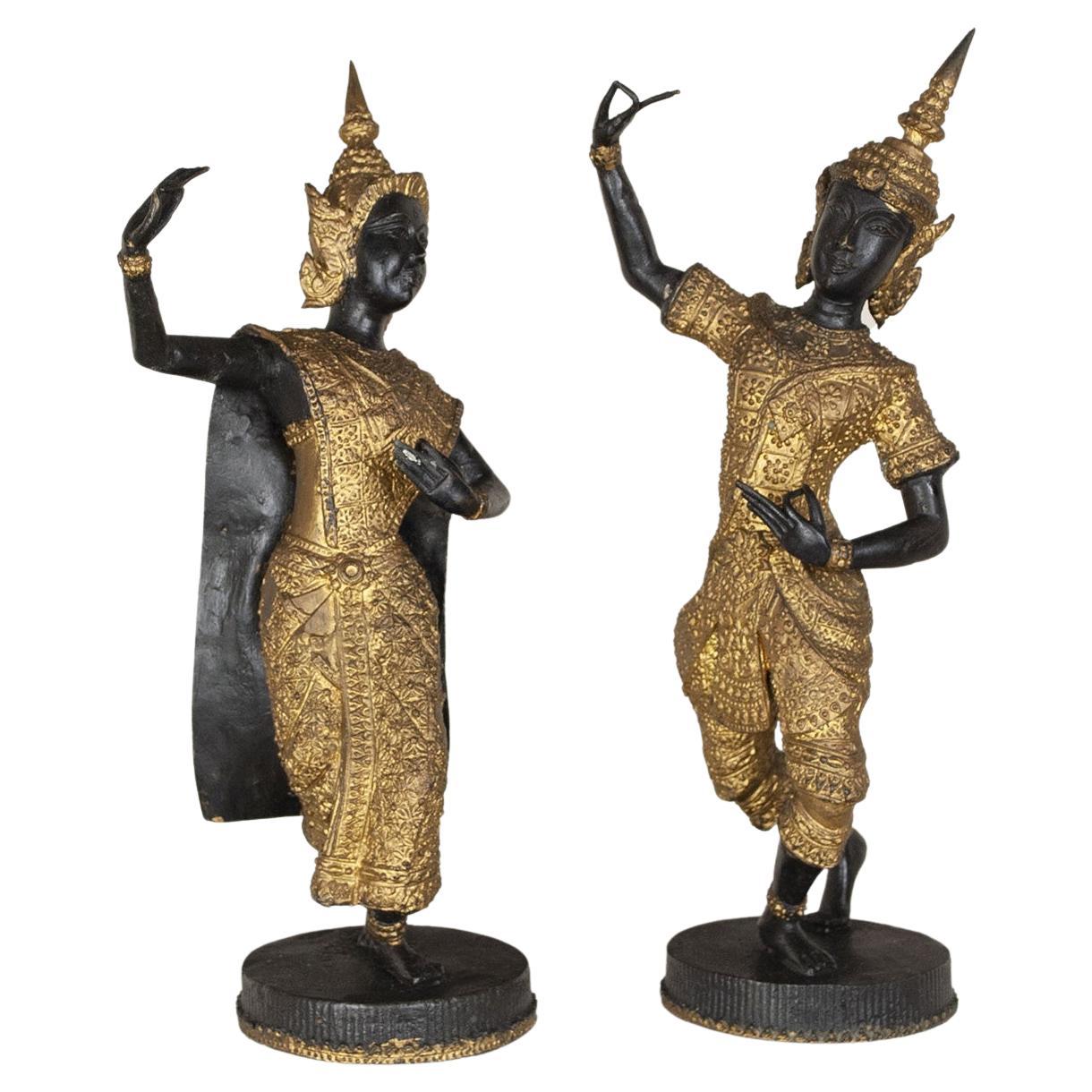 Thailändischer Temppanom-Tempelwächter-Tänzer