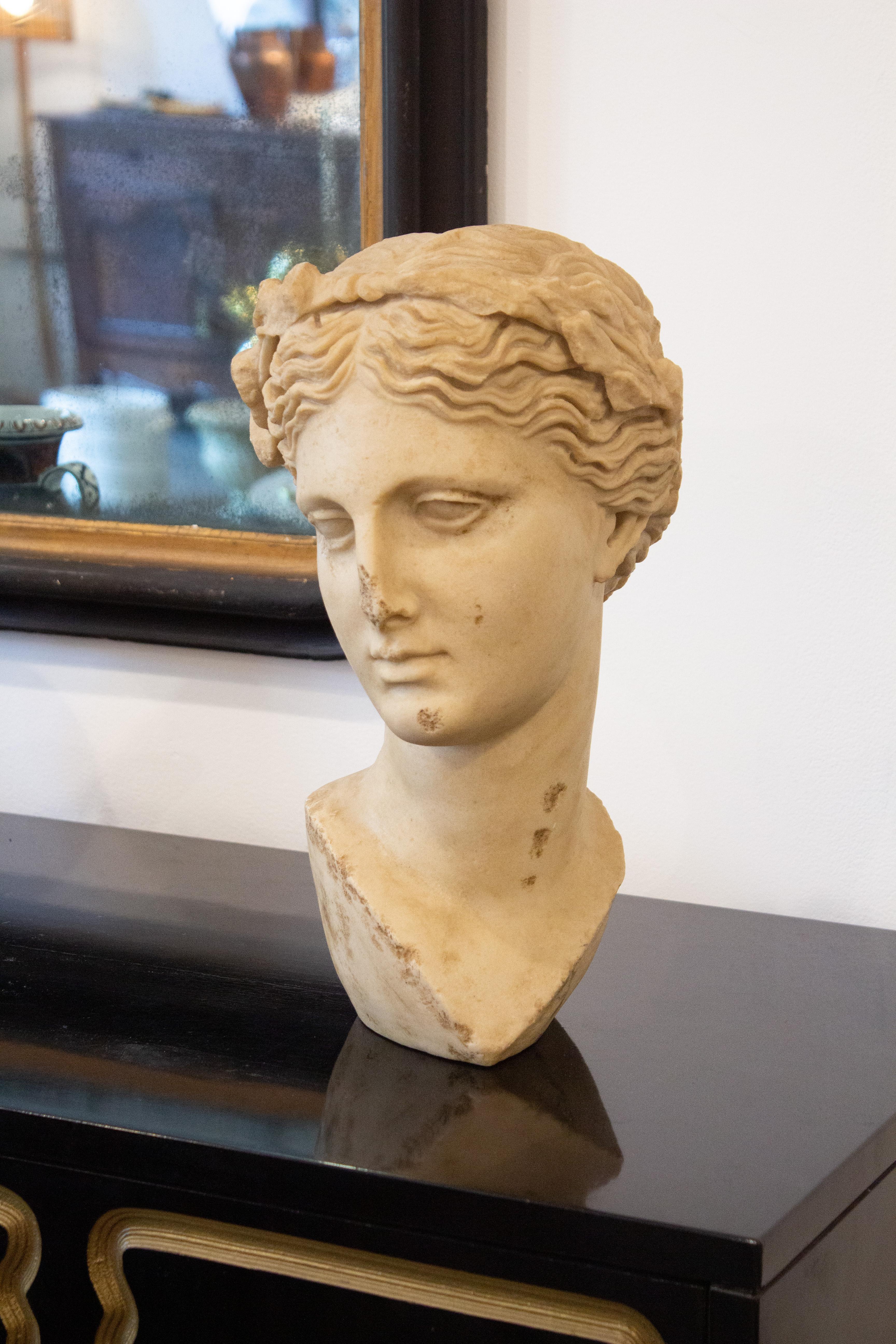 Reproducción en el Museo de Arte Moderno del busto de 