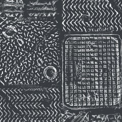 Thames, Printed London Manhole Wallpaper, Eclipse