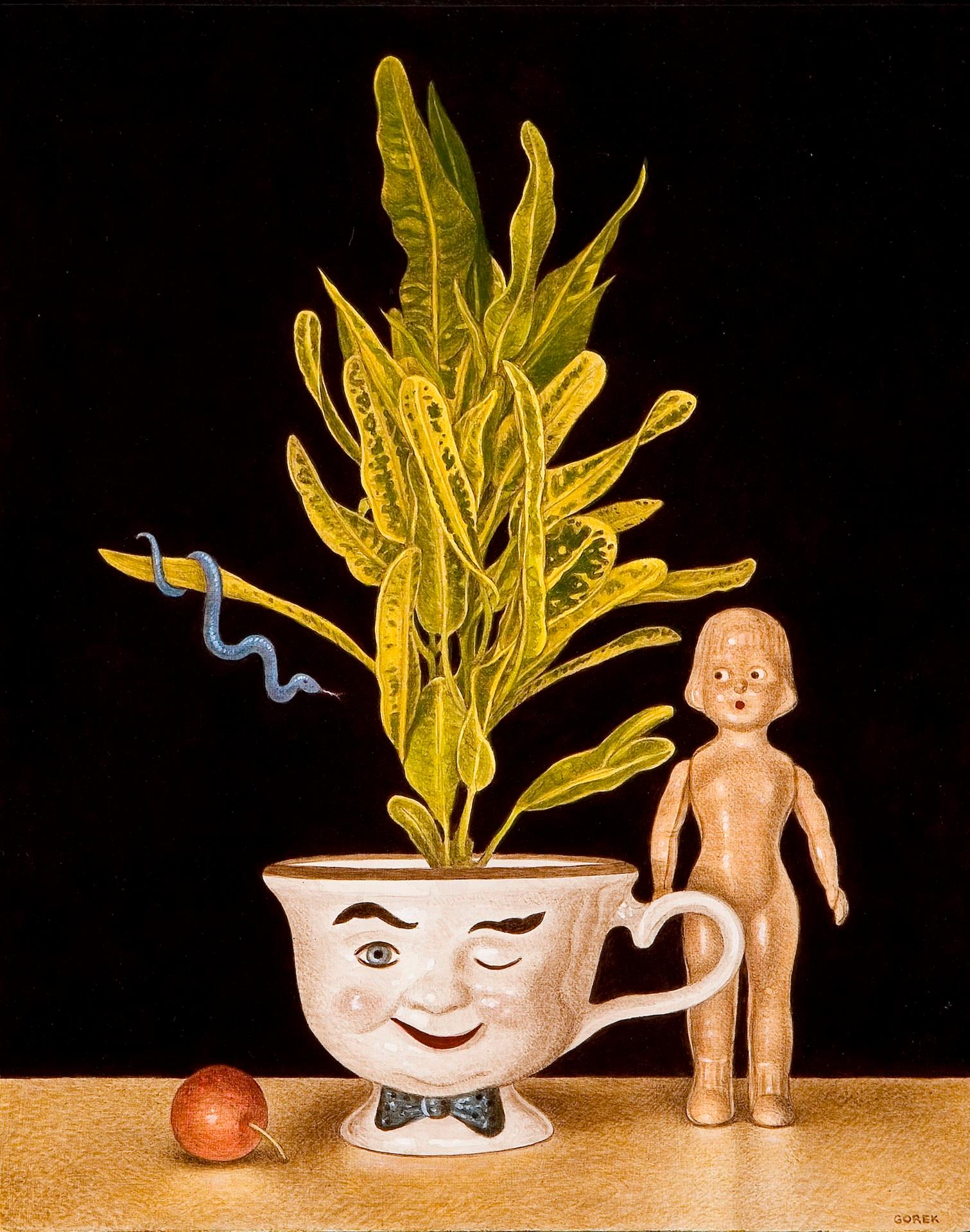 Thane Gorek Still-Life Painting - Sinful Thoughts