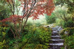 "The Long Way Home" (2019) By Thane Gorek, Original Gouache Landscape Painting