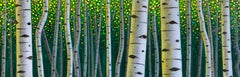 "Untitled III" by Thane Gorek, Original Oil Painting, Colorado Aspen