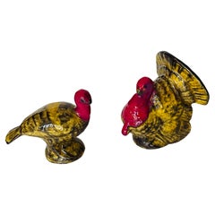 Salières et shakers en forme de dinde de Thanksgiving