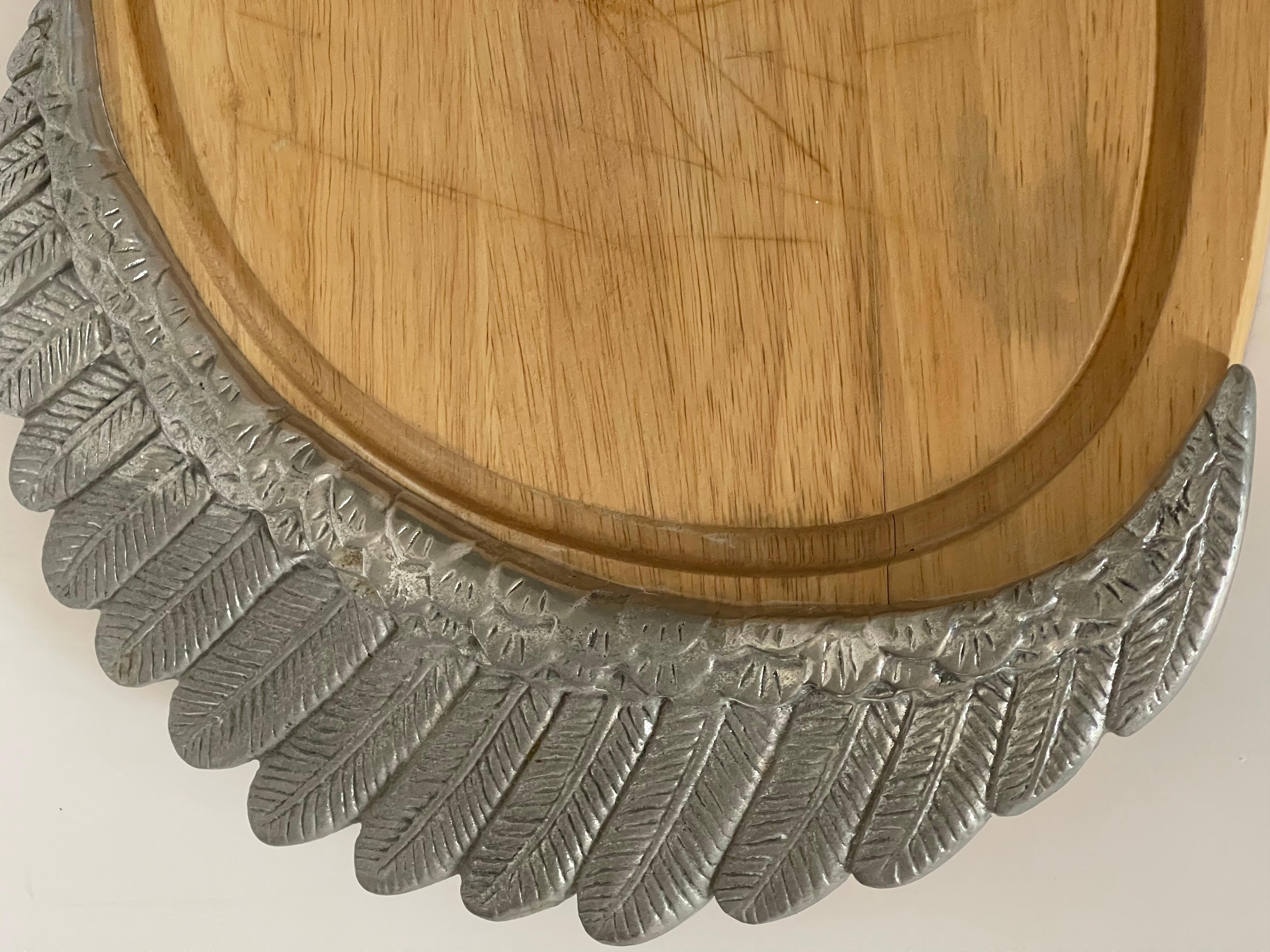 Bandeja de madera con pavo de Acción de Gracias en Bueno estado para la venta en Boca Raton, FL