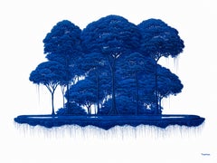 Isla flotante azul VI
