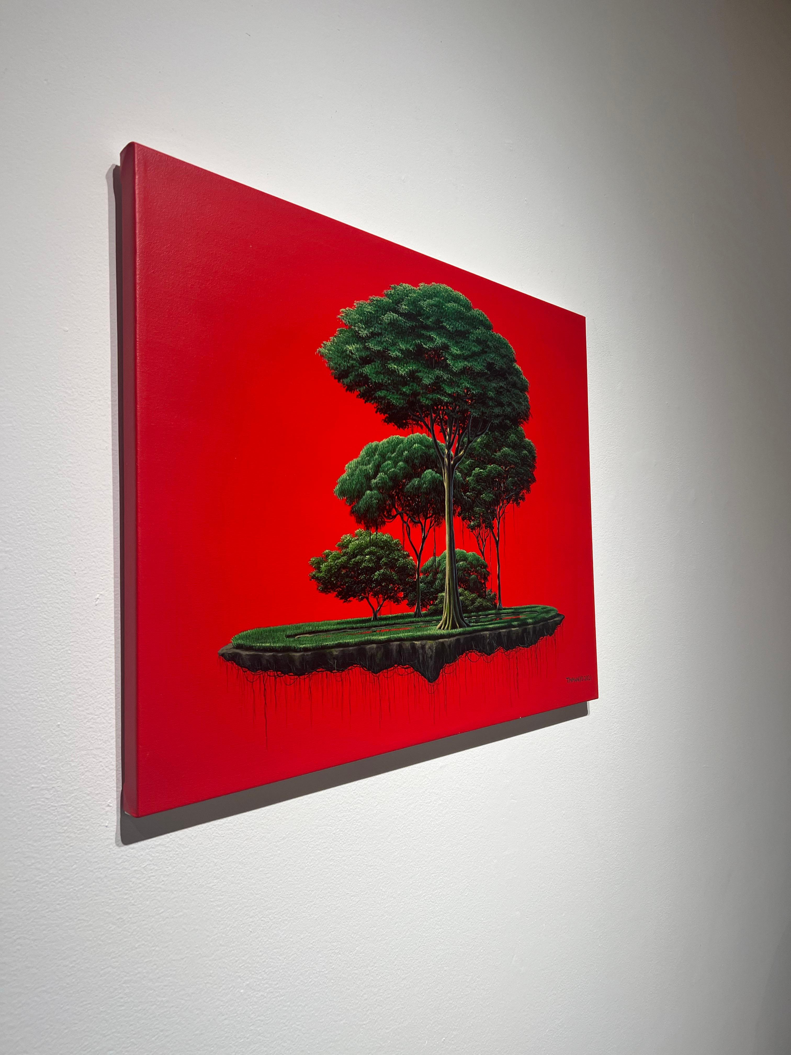 Isla 06 - Painting Contemporáneo de Thannyo De Freitas