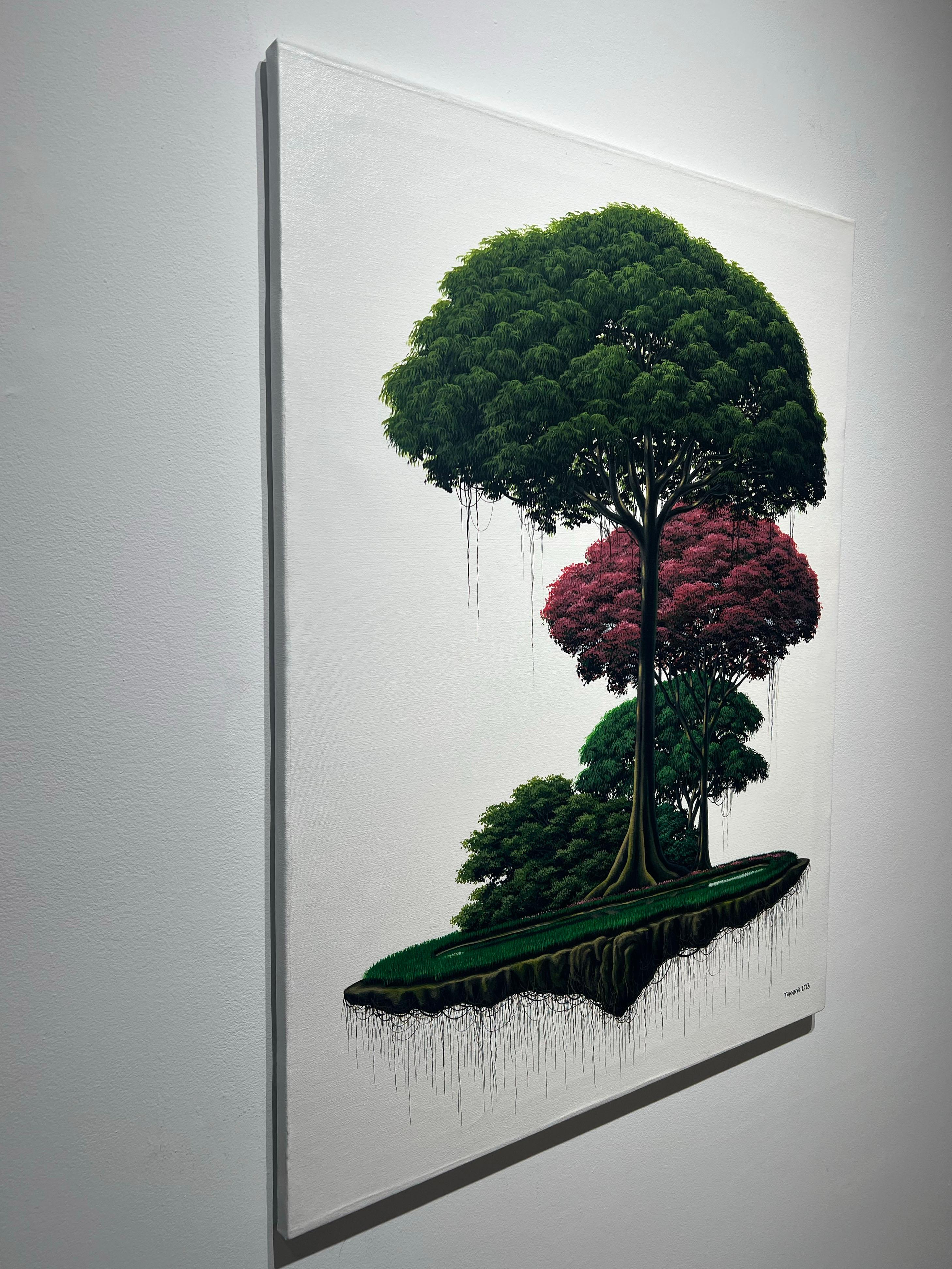 Isla 09 - Painting Contemporáneo de Thannyo De Freitas