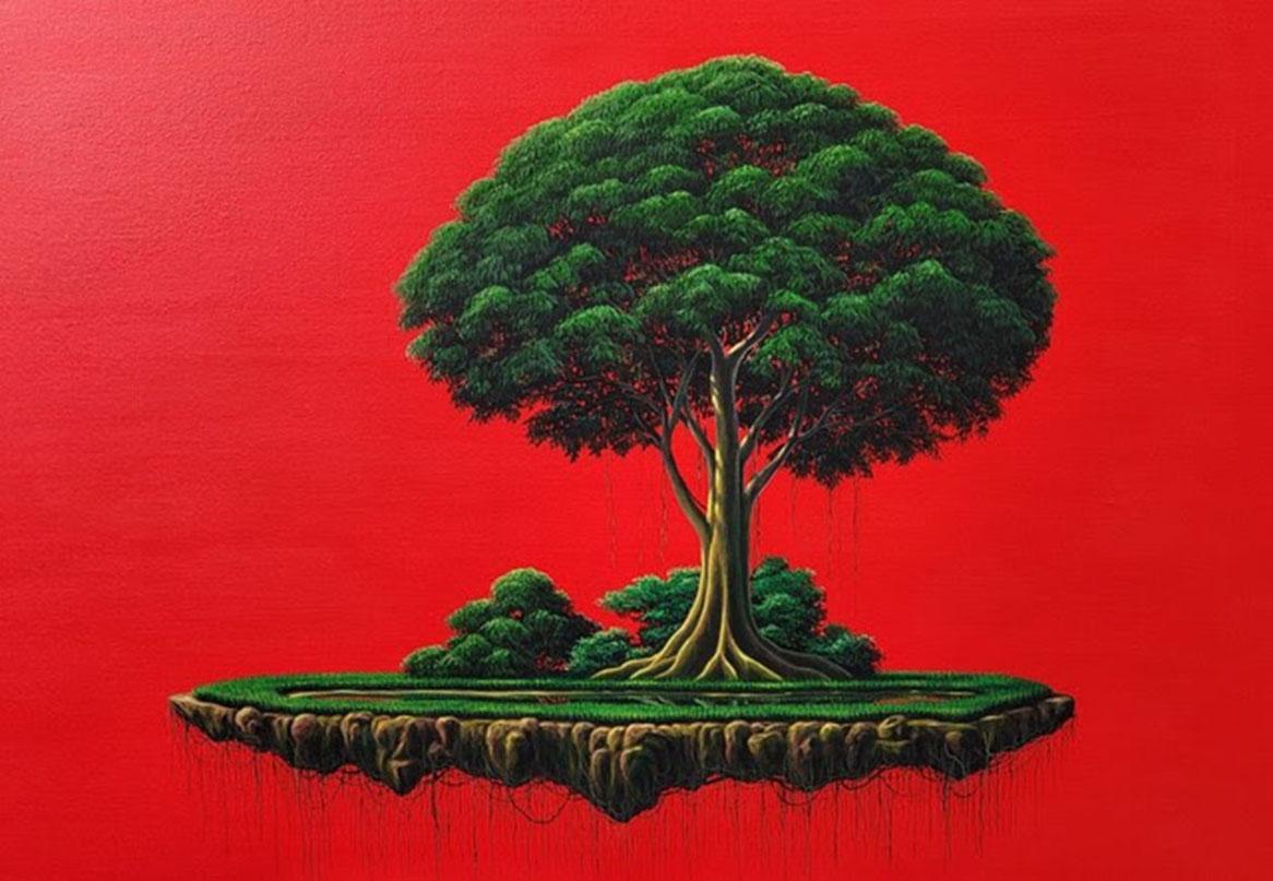 Landscape Painting de Thannyo De Freitas - Isla 12