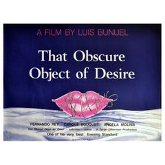 "That Obscure Object of Desire", 1977 Poster