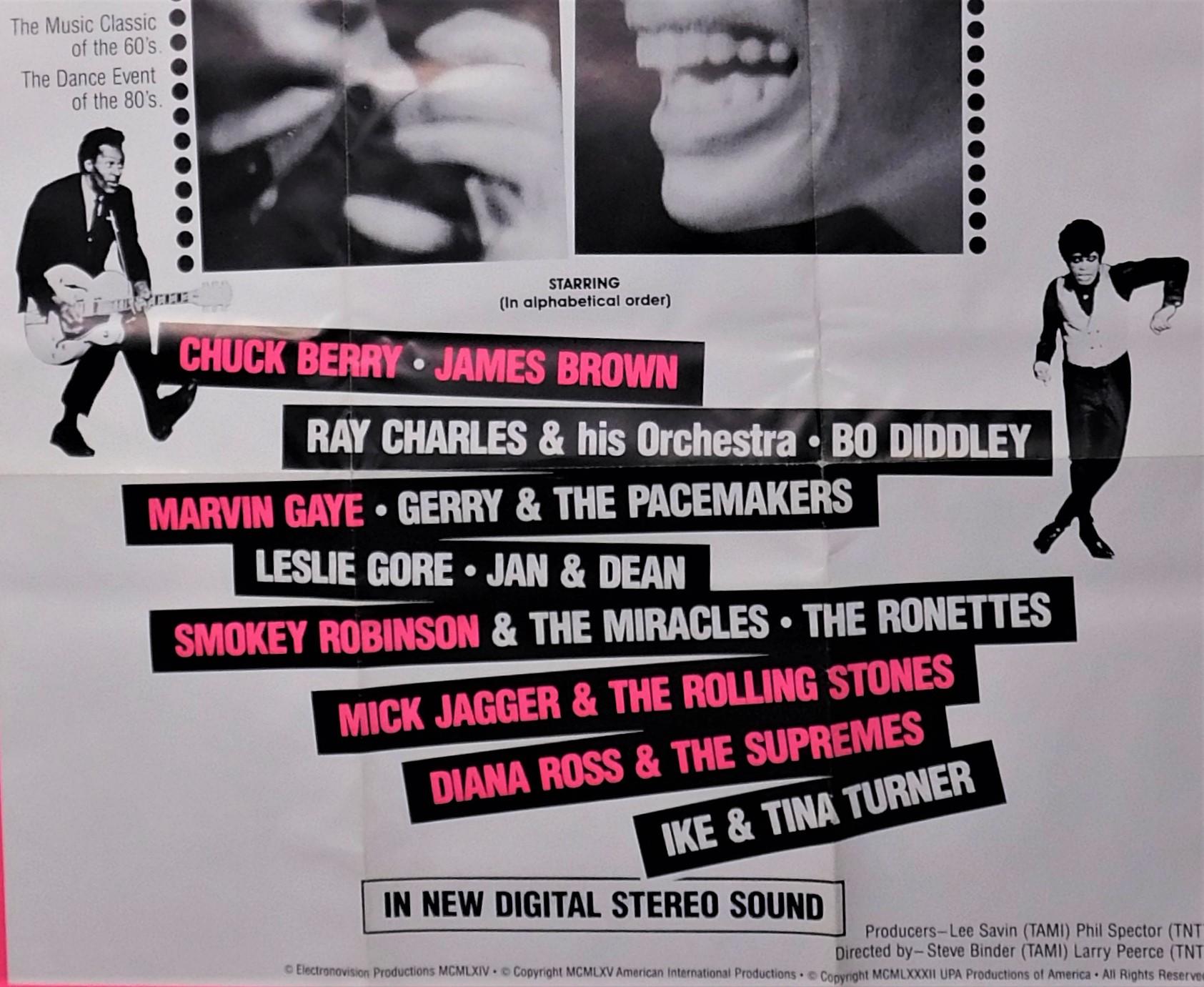 Affiche d'origine du film théâtrale One-Sheet « That Was Rock » (Quel était le rock) - Mick Jagger Bon état - En vente à Hamilton, Ontario