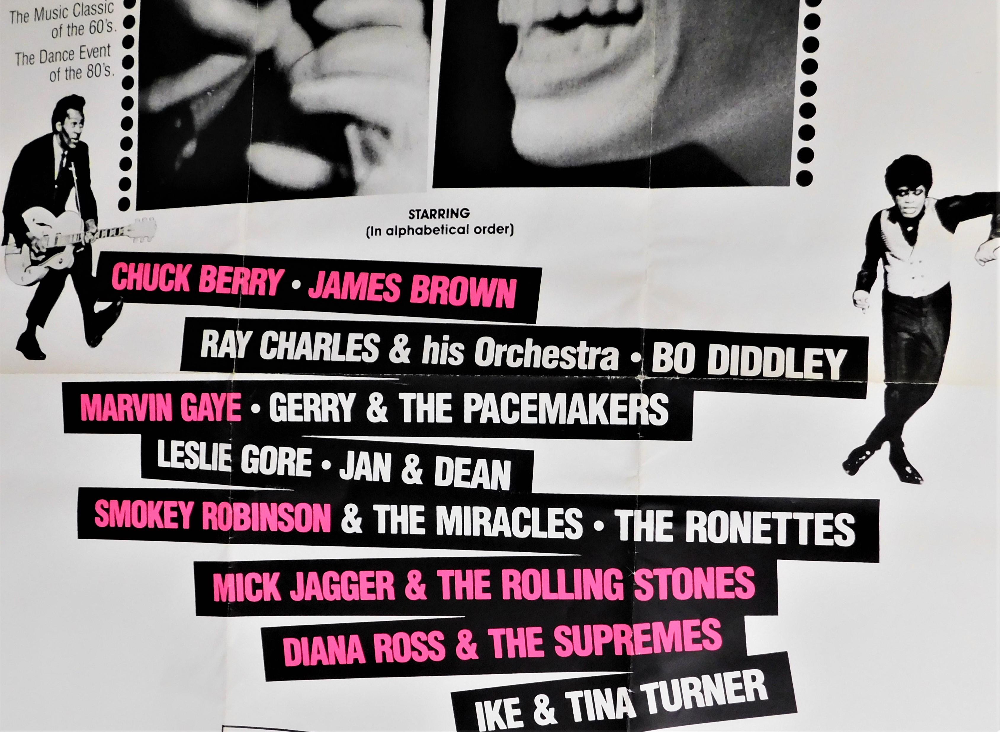 Papier Affiche d'origine du film théâtrale One-Sheet « That Was Rock » (Quel était le rock) - Mick Jagger en vente