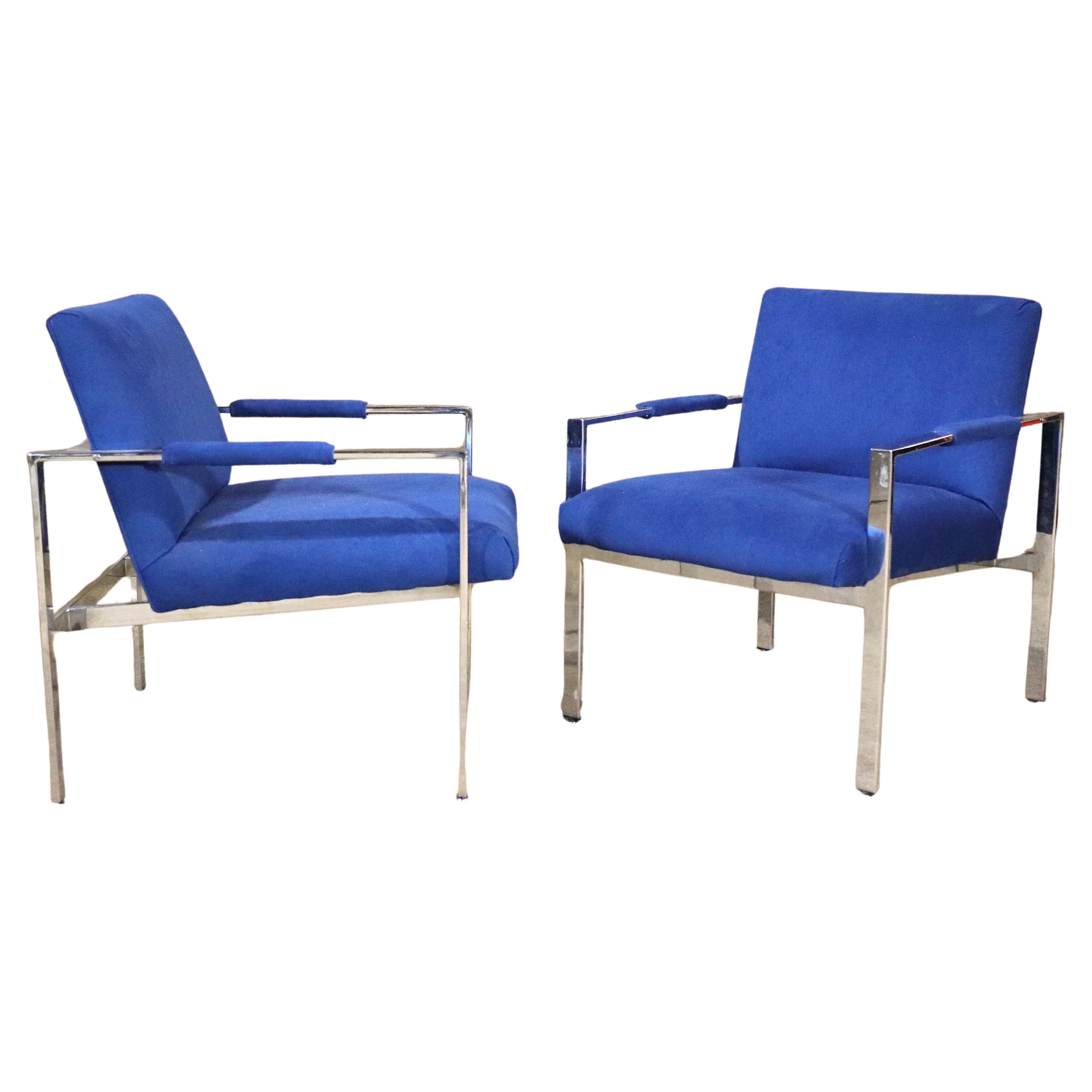 Thayer Coggin Flat Bar Chairs For Sale