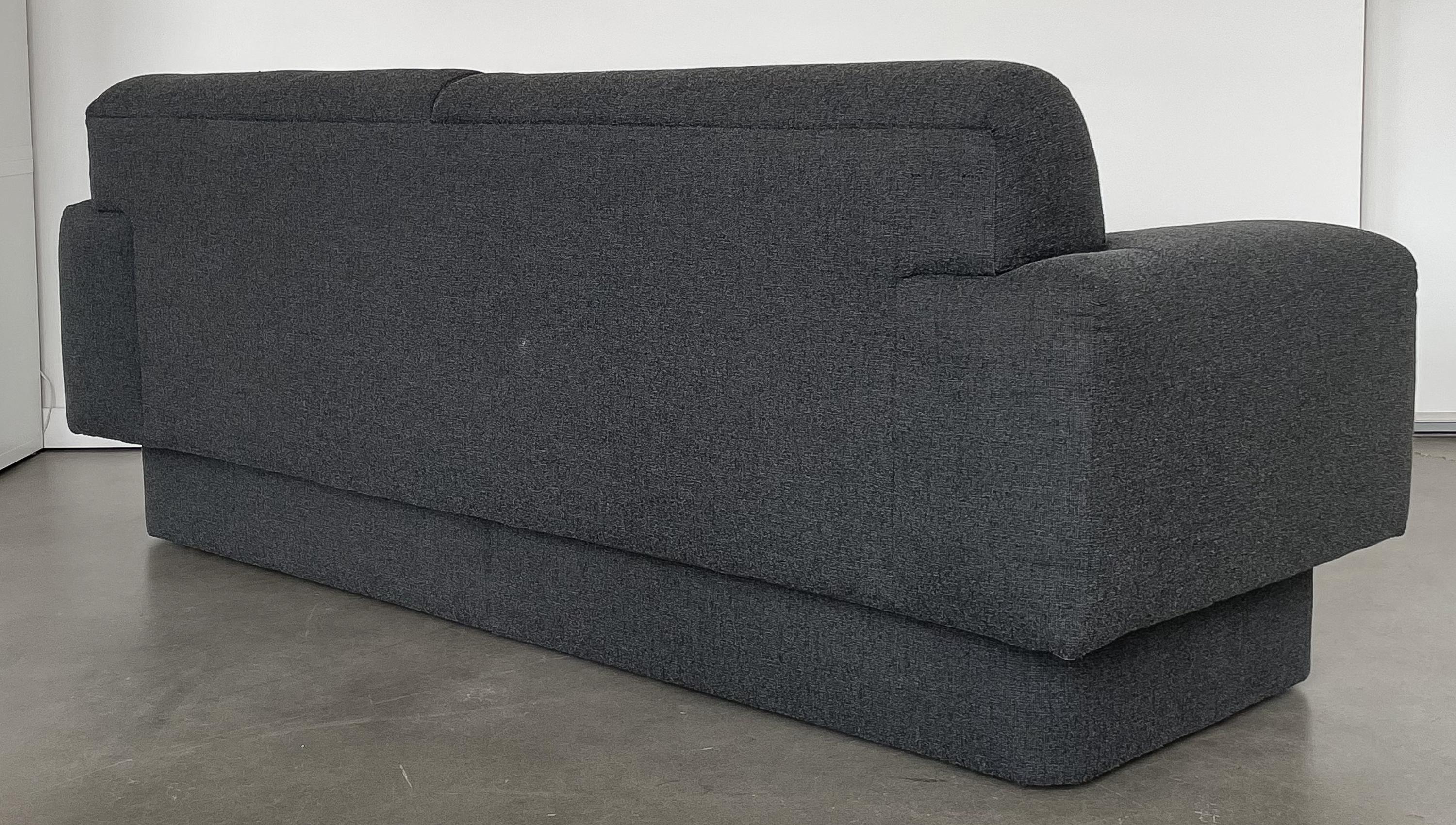Thayer Coggin Fully Upholstered Modernist Sofas 4