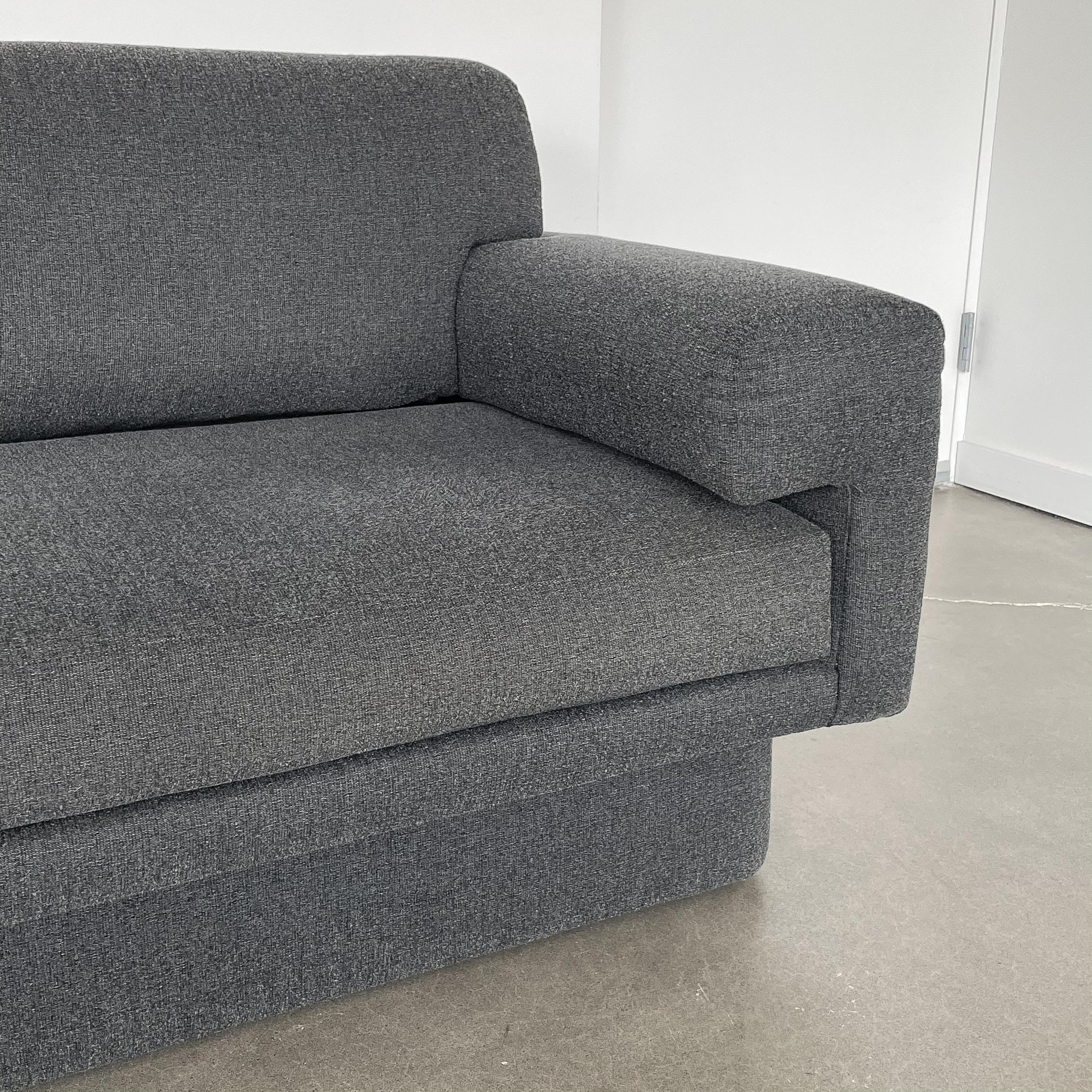 Thayer Coggin Fully Upholstered Modernist Sofas 5