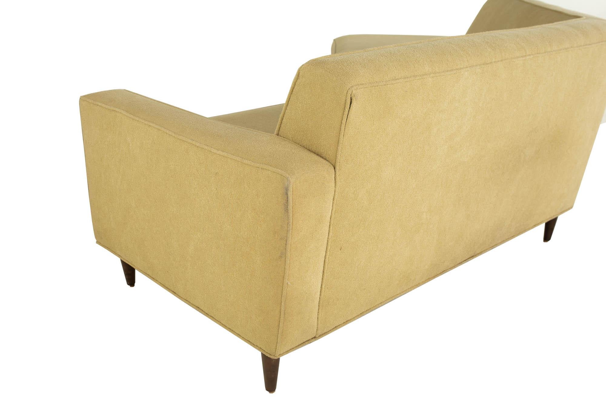 Thayer Coggin Mid Century Angle Bumper Sectional Sofa 2