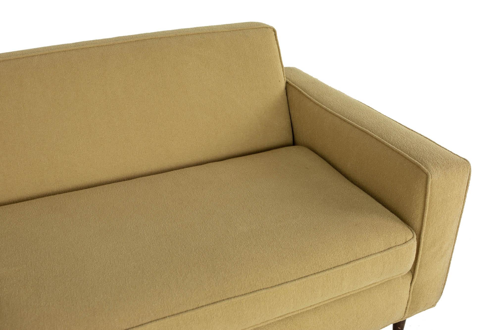 Mid-Century Modern Thayer Coggin Mid Century Angle Bumper Sectional Sofa