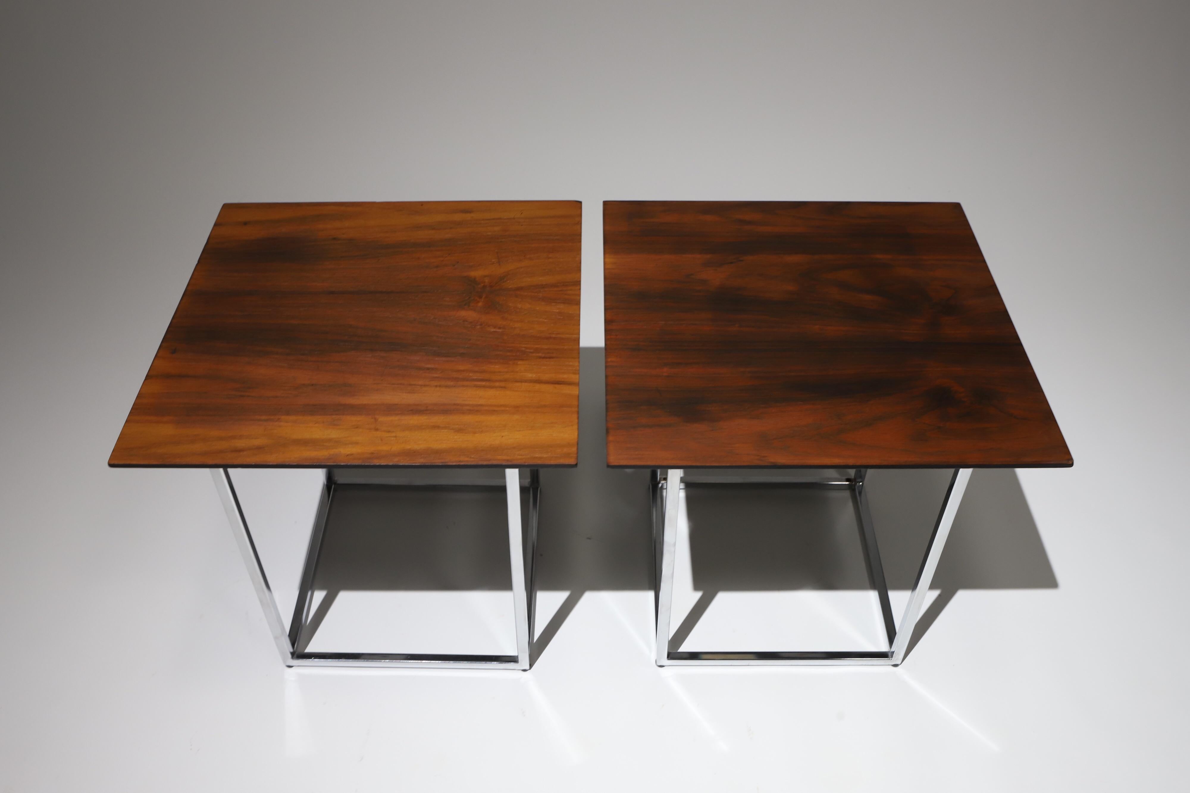 Thayer Coggin Rosewood Side Tables 3
