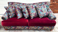 Thayer Coggin Sofas Tropical Pair