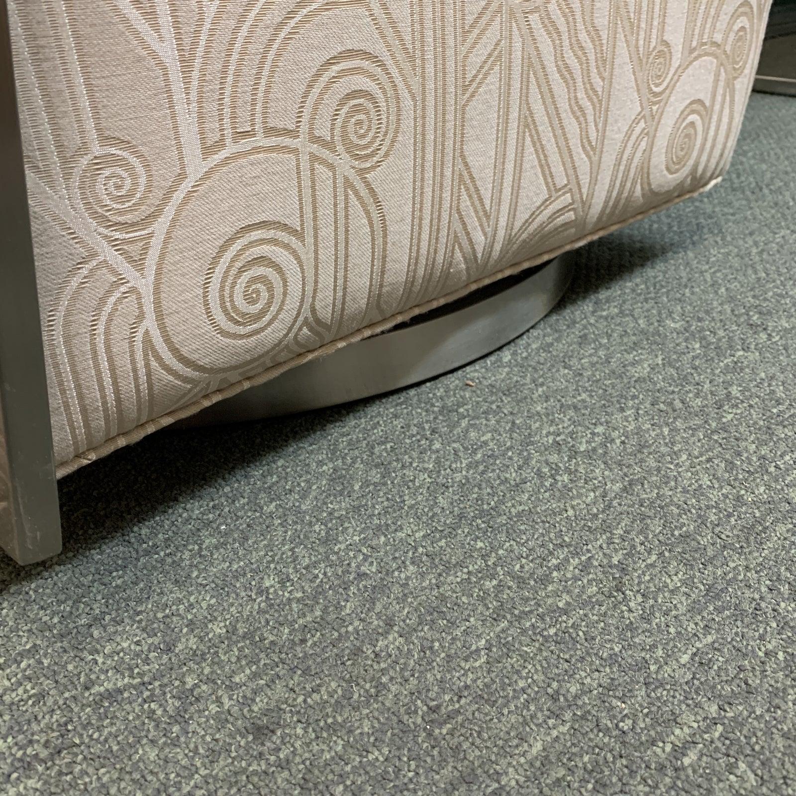 Thayer Coggin Zac Swivel Armchair In Good Condition For Sale In San Francisco, CA