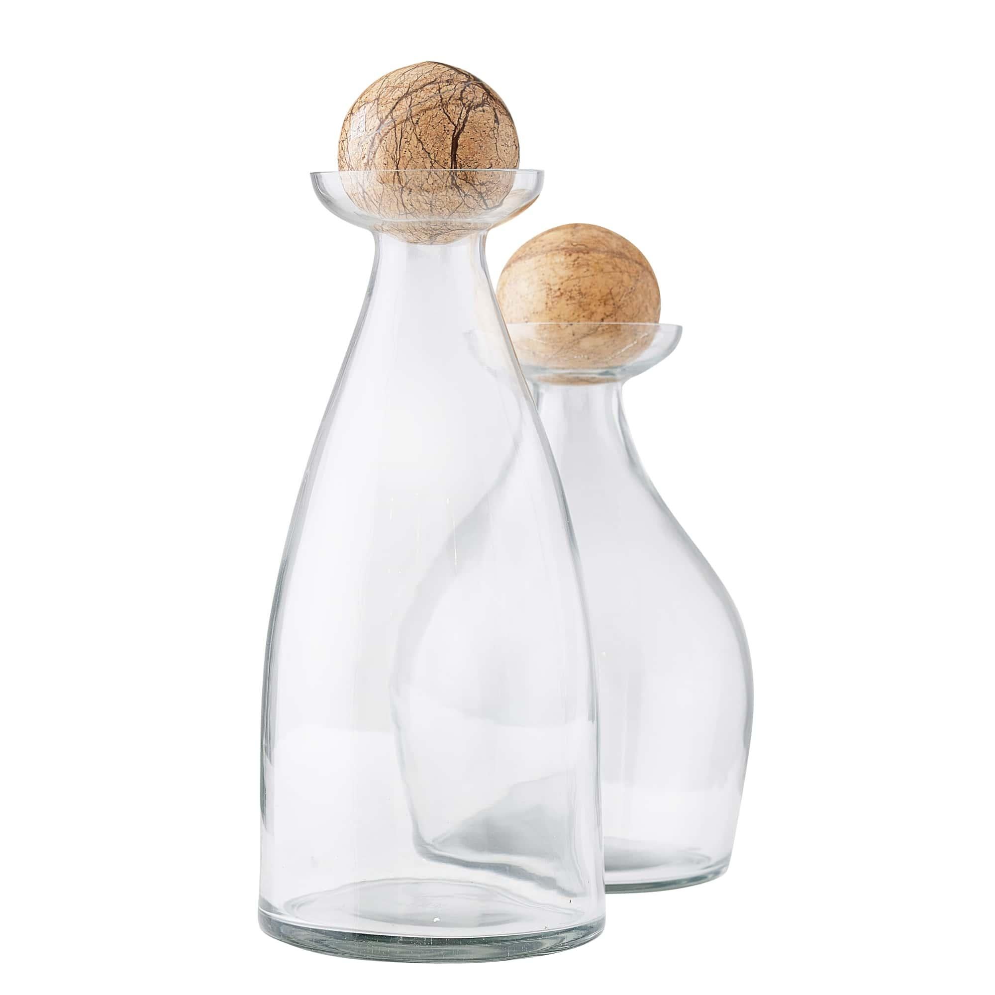 Thayers Decanters, Set of 2 ARI05 - Clear Glass and Marble Siglo XXI y contemporáneo en venta
