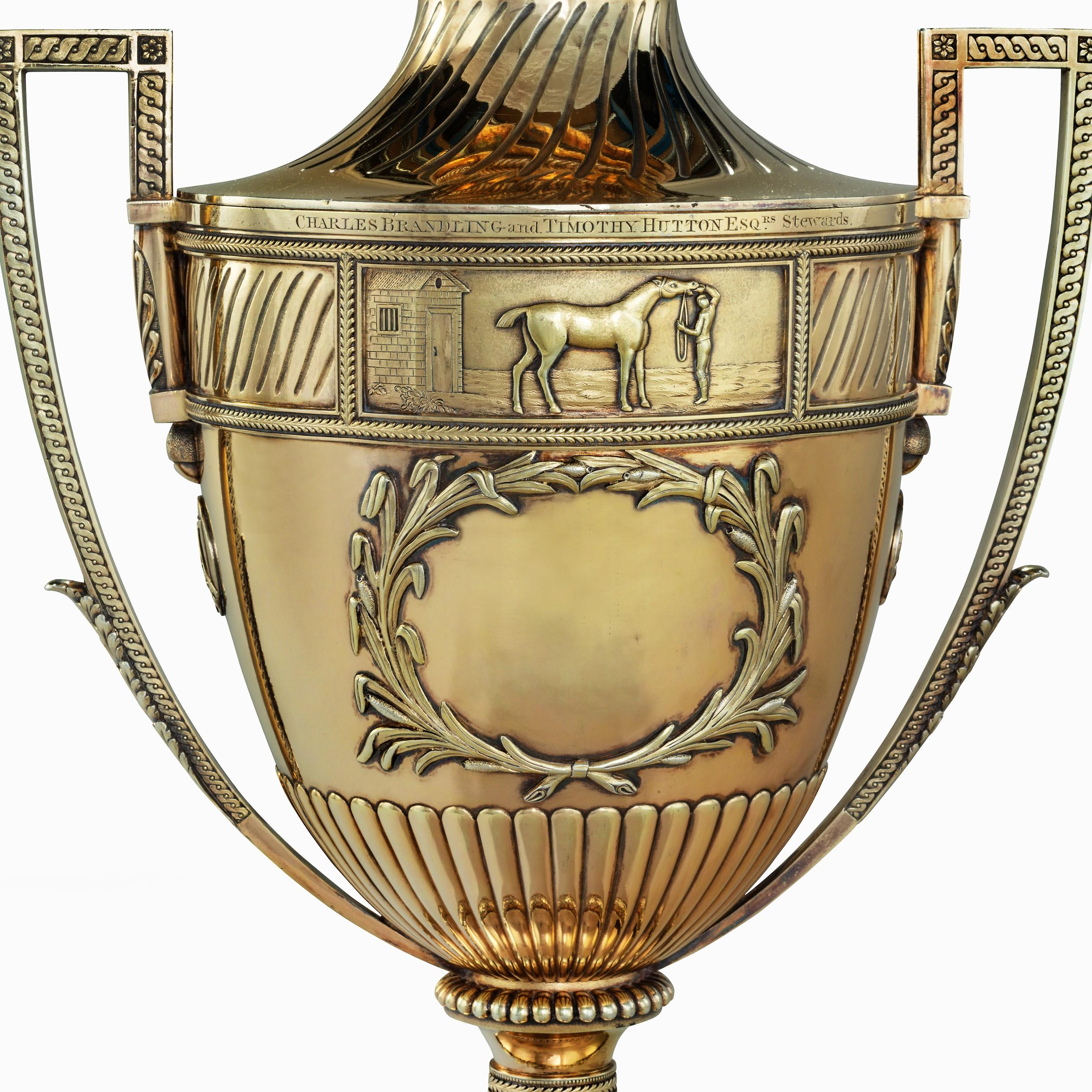 Doré Coupe en or Richmond 1802, par Robert Adam, Paul Storr et Robert Makepeace en vente