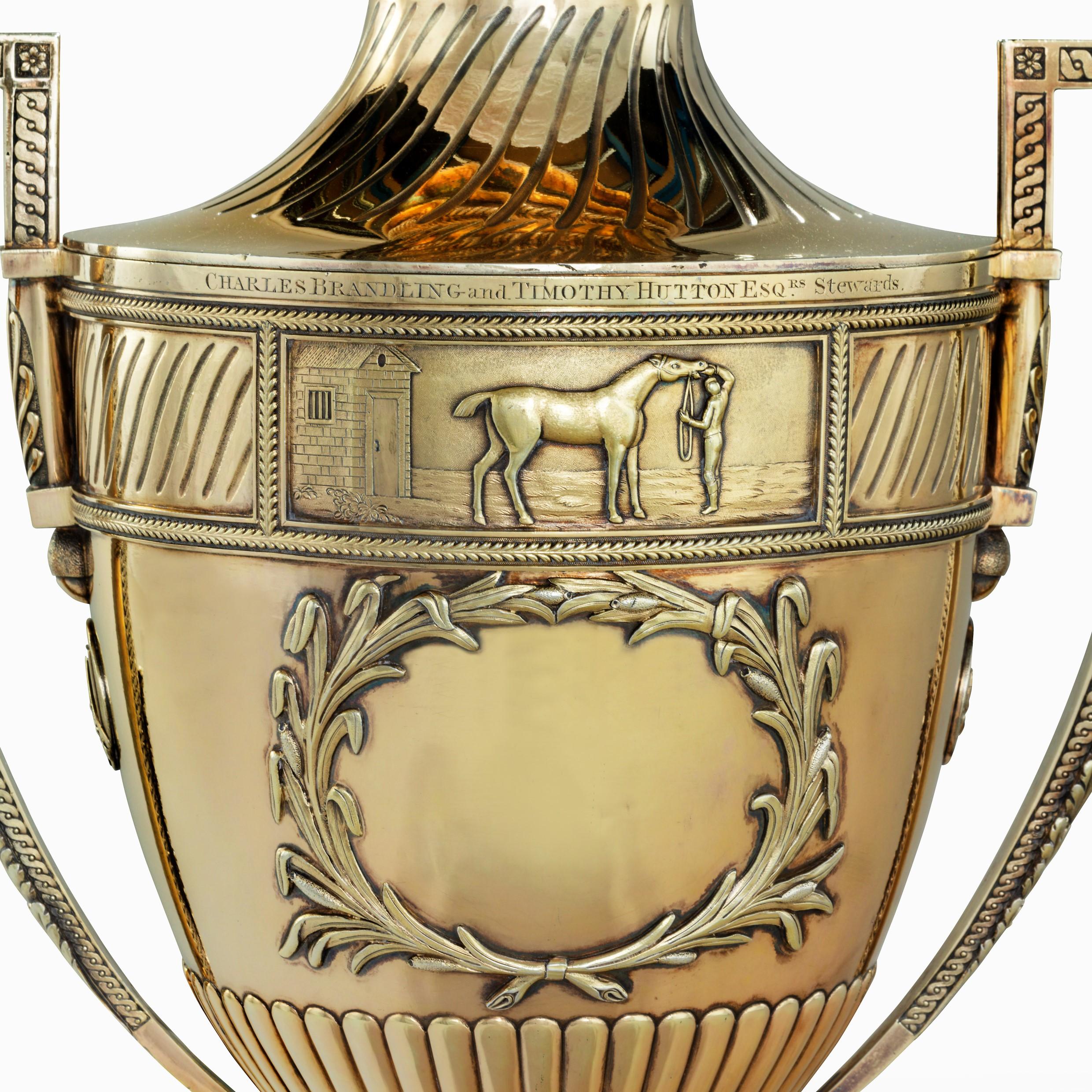 Début du XIXe siècle Coupe en or Richmond 1802, par Robert Adam, Paul Storr et Robert Makepeace en vente