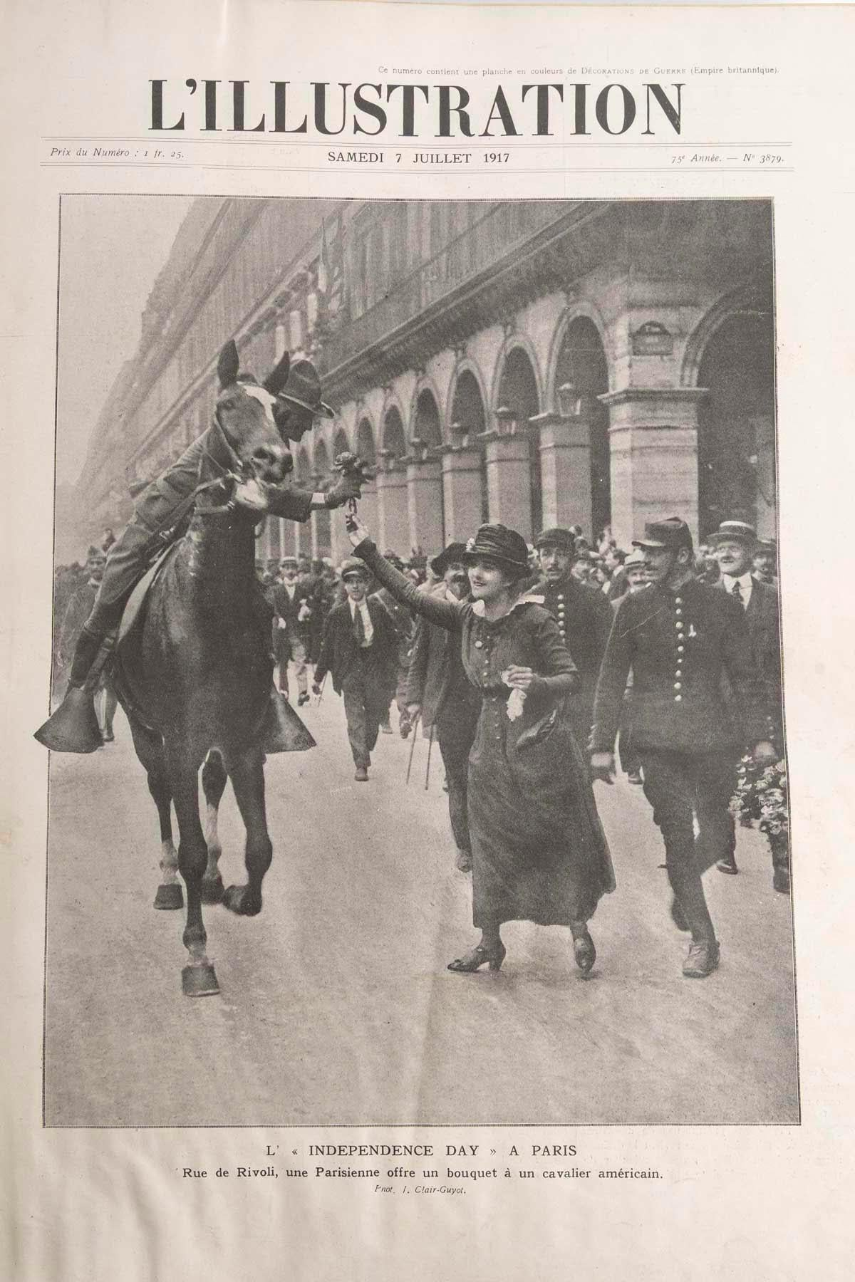 Les éditions 1917, 1918 et 1921 du journal L'Illustration. en vente 4