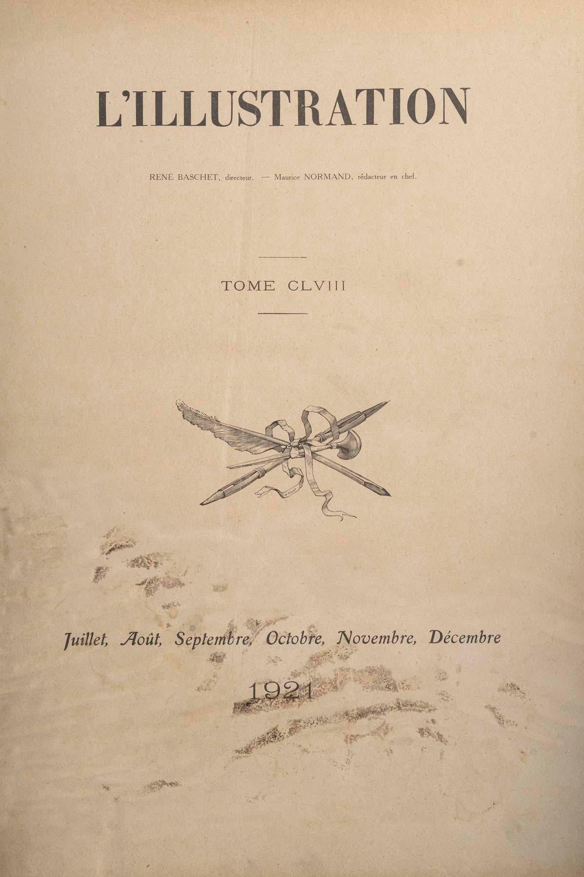 20ième siècle Les éditions 1917, 1918 et 1921 du journal L'Illustration. en vente