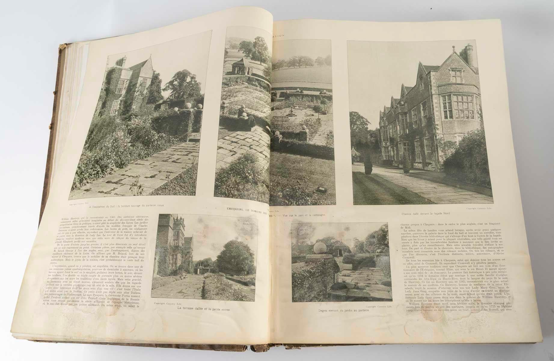 Papier Les éditions 1917, 1918 et 1921 du journal L'Illustration. en vente