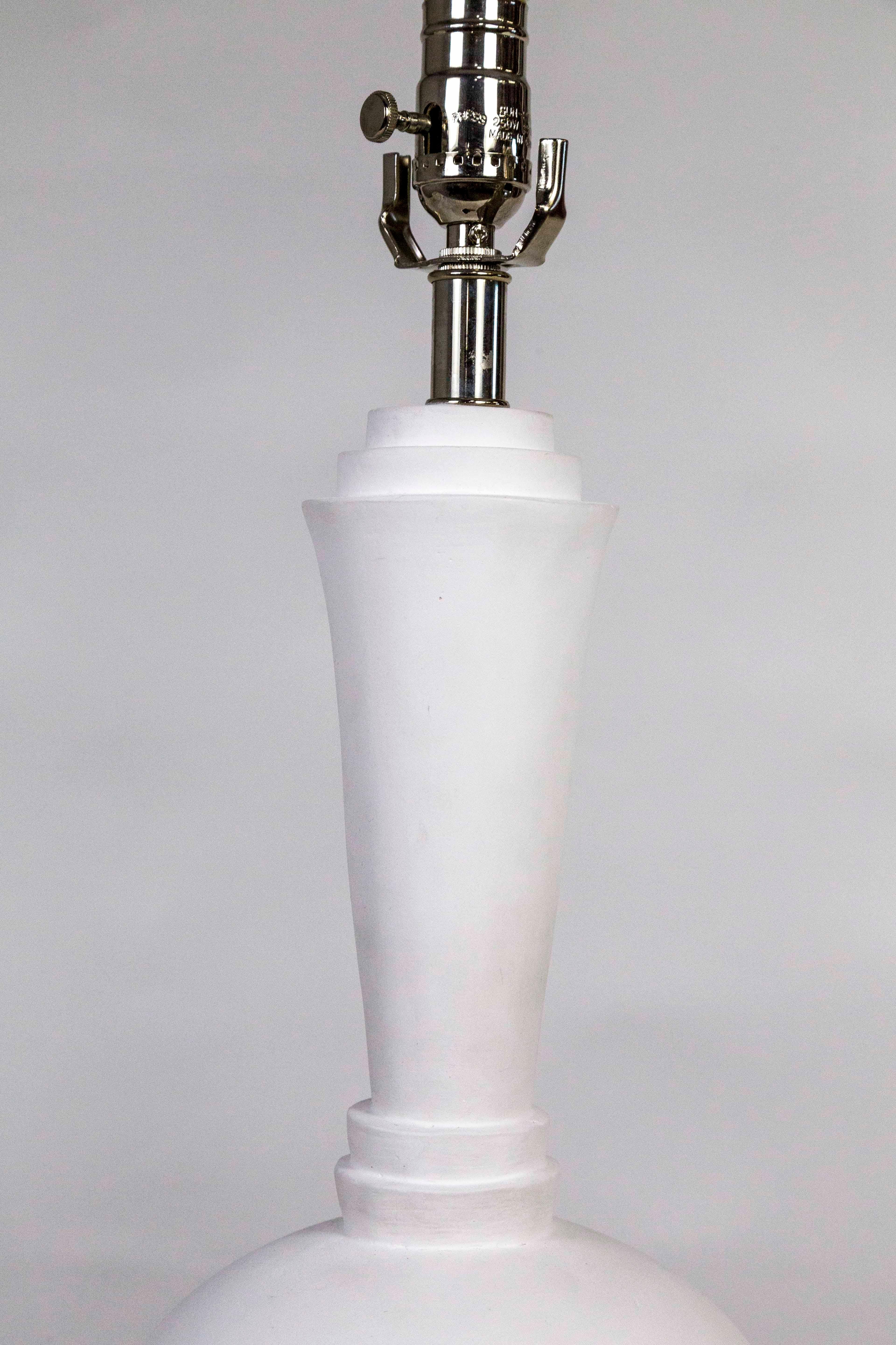 1939 World's Fair Plaster Lamp In Good Condition For Sale In San Francisco, CA