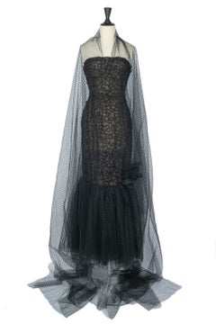 "The 1940s" dress by Yves Saint Laurent Haute Couture, Summer 1996