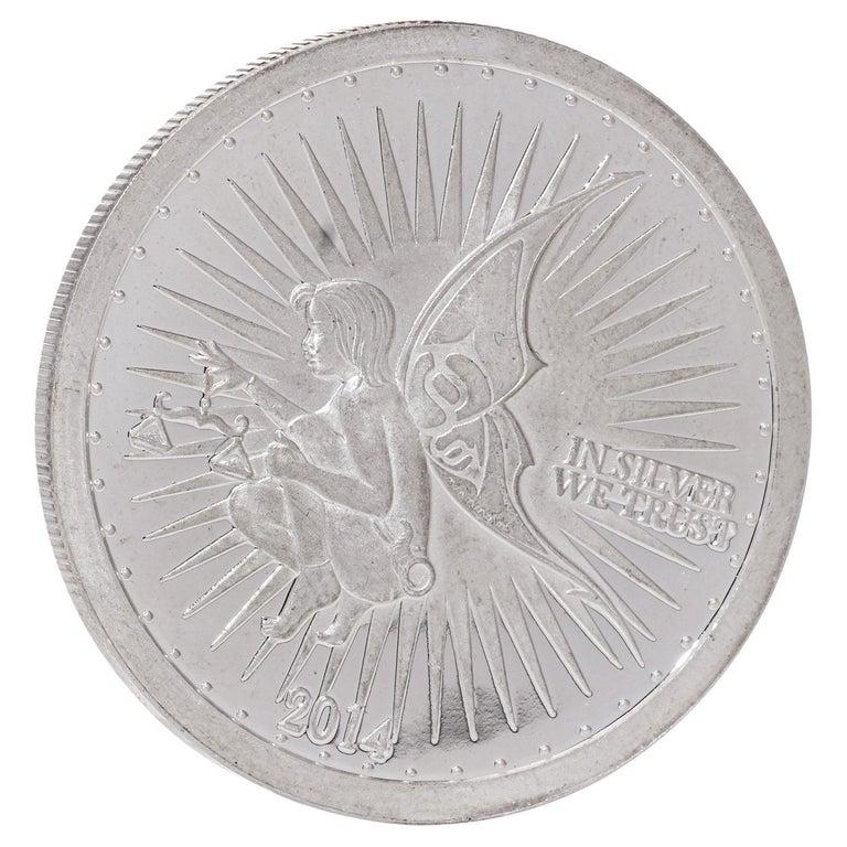 The 2014 1 oz Silverbug Commemorative Silver Coin .999 silver  In Good Condition For Sale In Braintree, GB