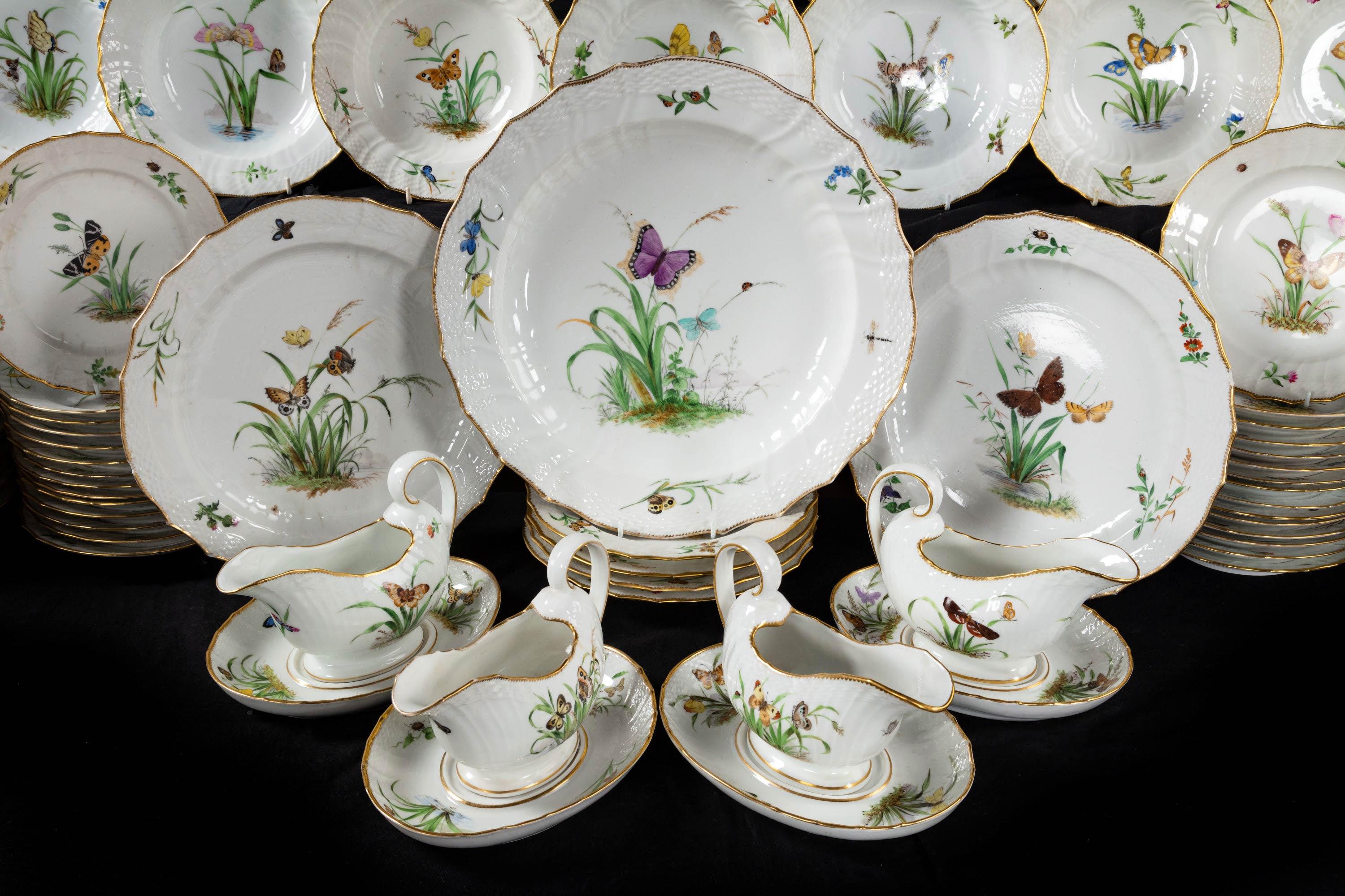 The 248 Piece Royal Danish Porcelain 