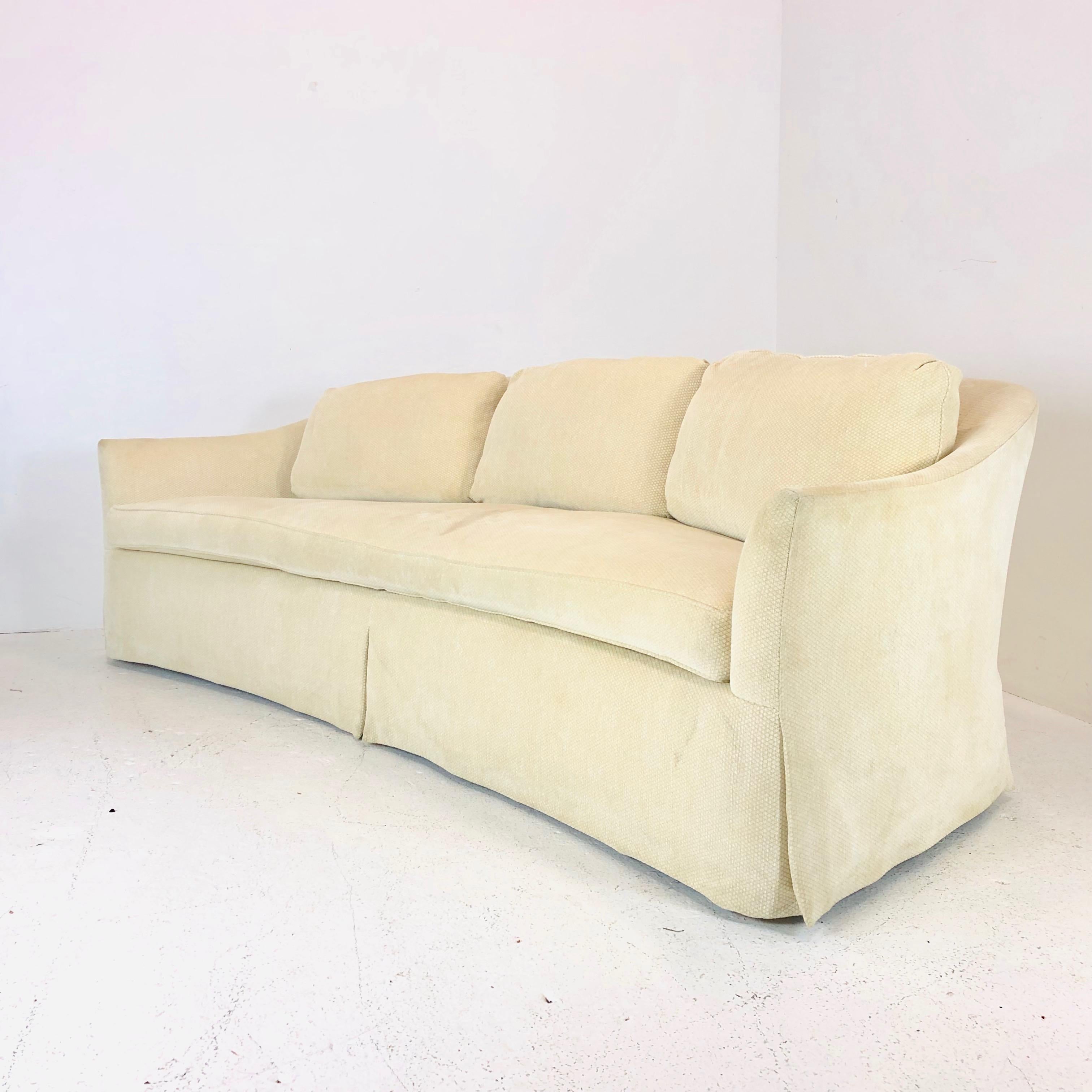 Regency The 2719 Curved Sofa by A. Rudin