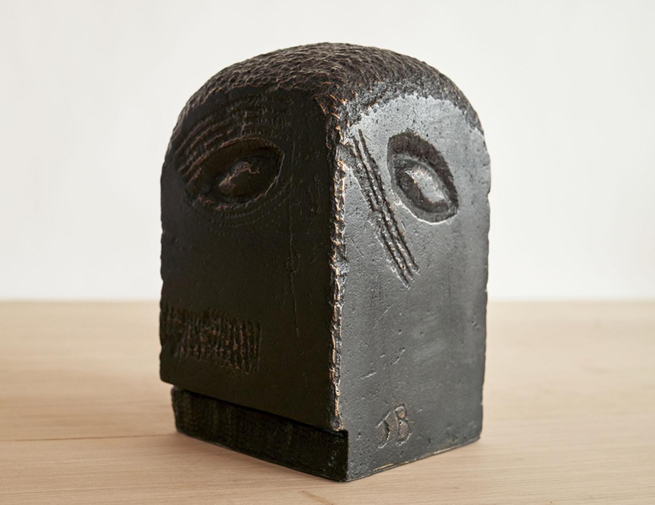 4 Gesichter-Skulptur von Jean-Baptiste Van Den Heede im Zustand „Neu“ im Angebot in Geneve, CH