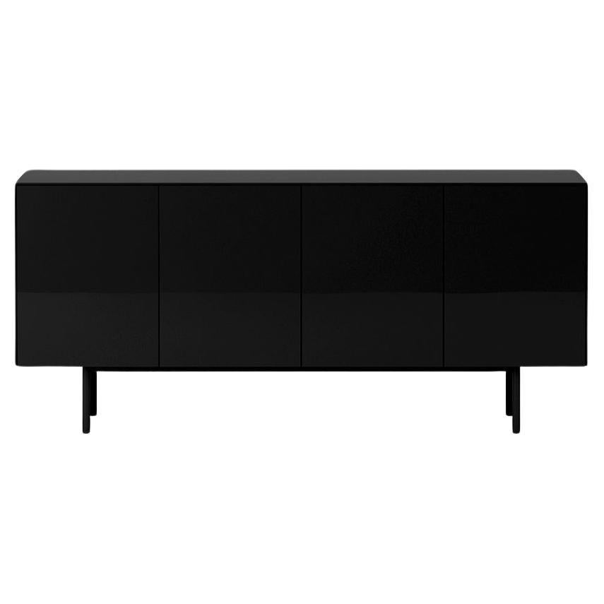 The 44 Server in Lacquer 180cm/71" wide Black  For Sale