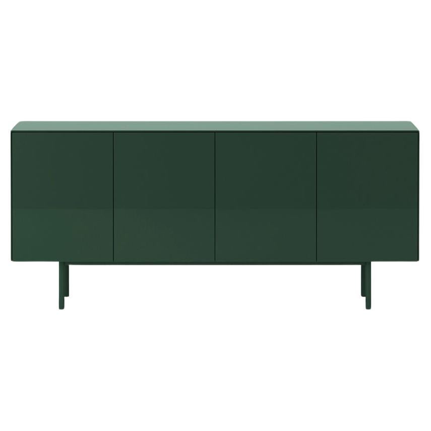 The 44 Server in Lacquer 180cm/71" wide Dark Green  For Sale
