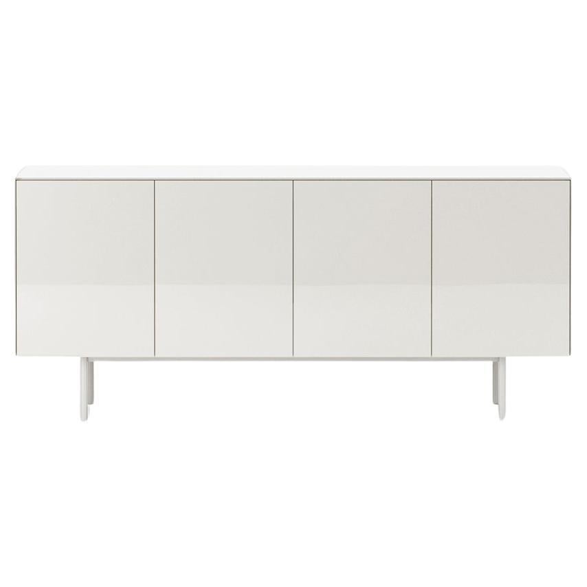 The 44 Server in Lacquer 180cm/71" wide Light Grey  For Sale