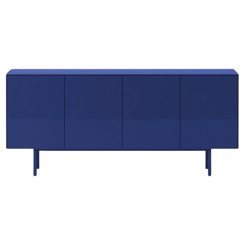 The 44 Server in Lacquer 180cm/71" wide Royal Blue For Sale