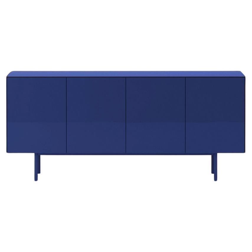 The 44 Serviergeschirr in Lack 180cm/71" breit Royal Blue 