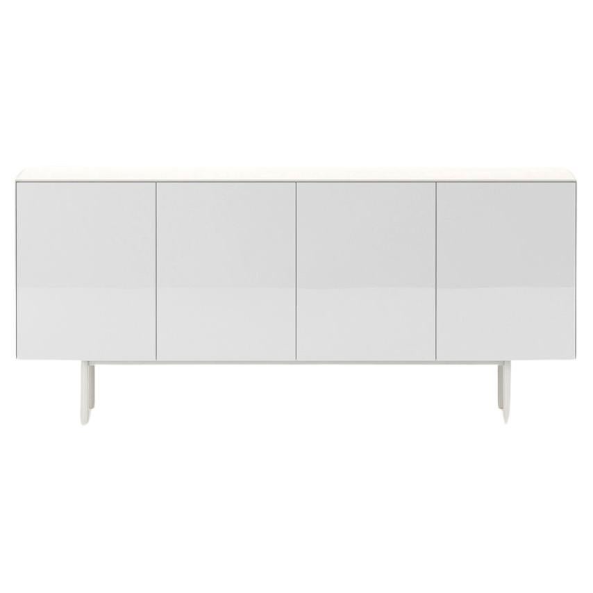 The 44 Server in Lacquer 180cm/71" wide White  For Sale