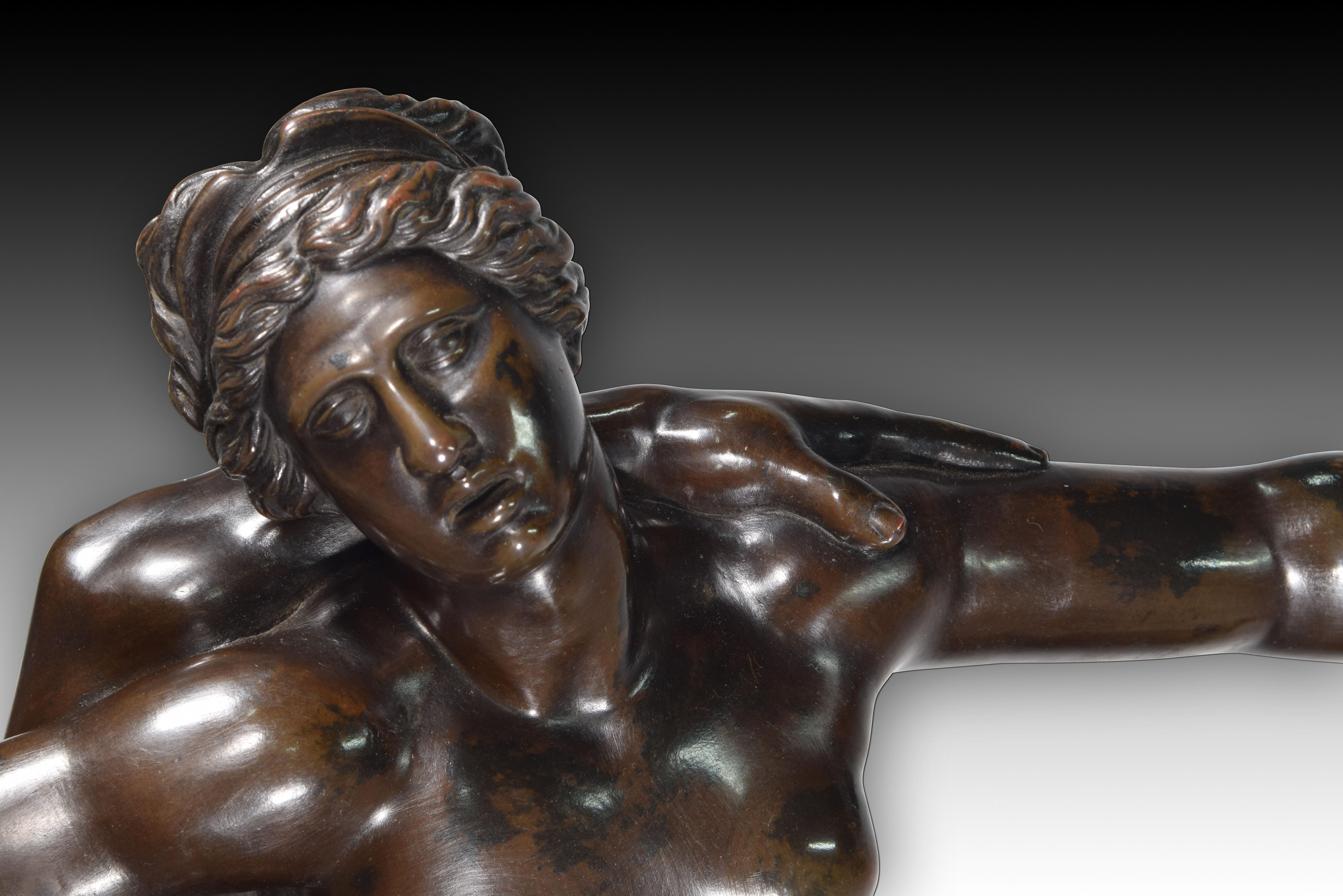 Abduction of the Sabine Woman, Bronze, 19th Century, After Giambologna For Sale 9