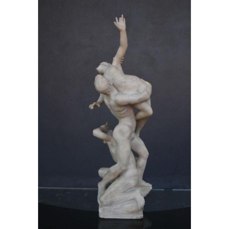 abduction of a sabine woman sculpture medium