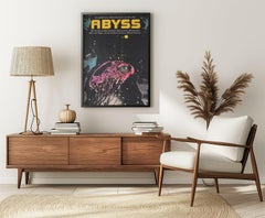 The Abyss 1990 East German A1 Film Poster