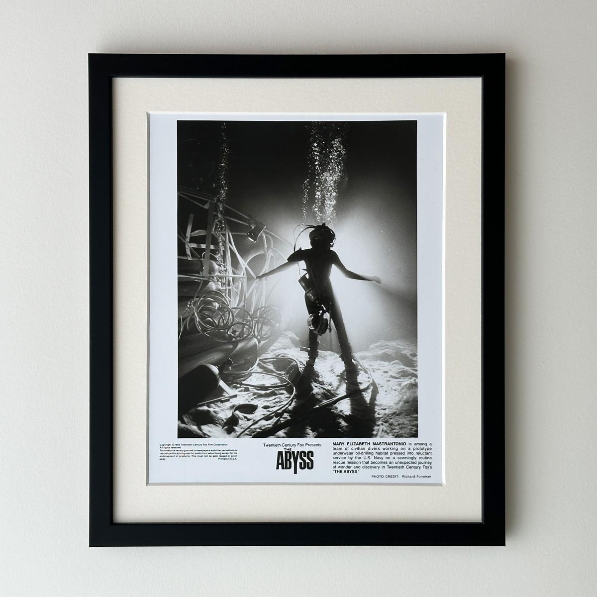 the abyss 1989 poster