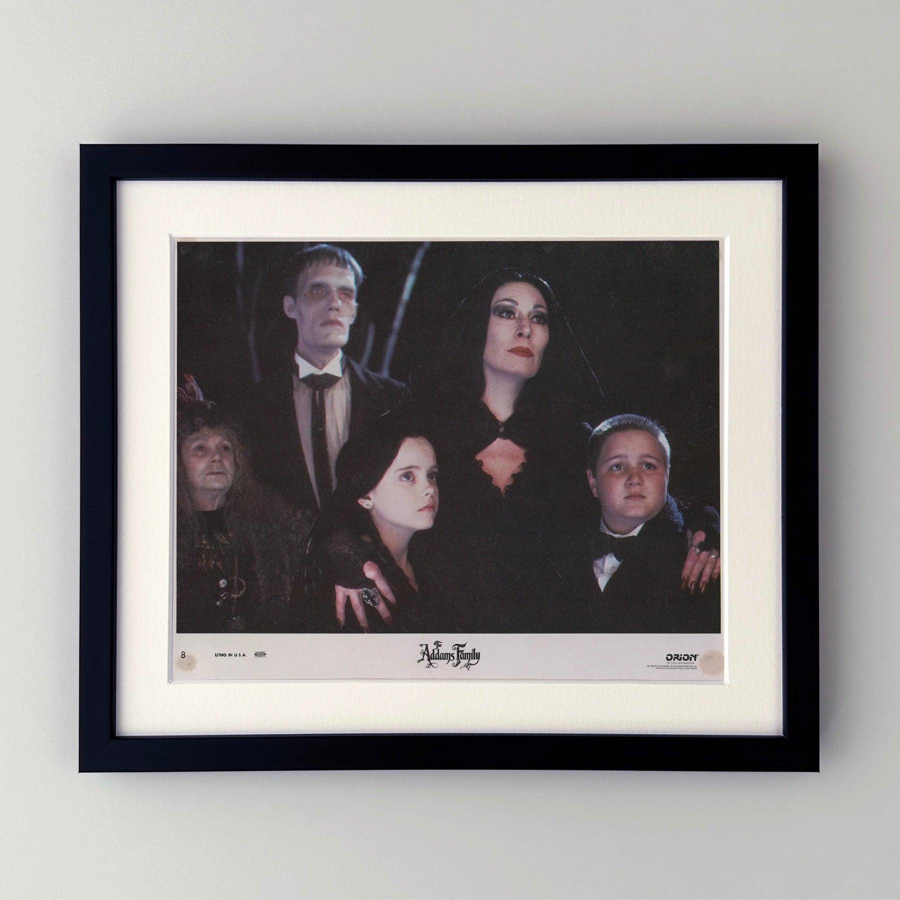 La Familia Addams 1991 Publicidad Película Película Prensa Fotograma Enmarcado Estadounidense en venta