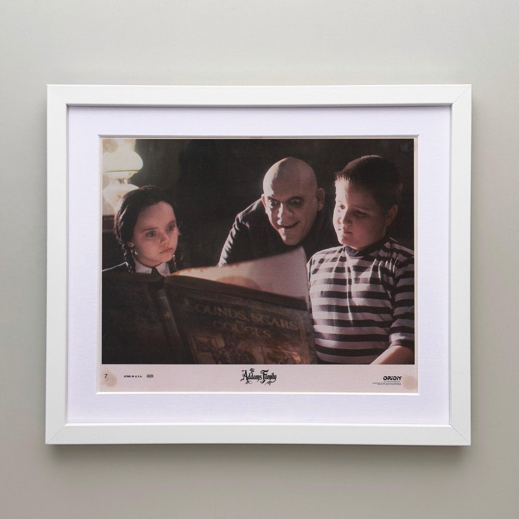 Die Addams-Familie 1991 Werbefilm Film Pressebild Gerahmt (amerikanisch) im Angebot