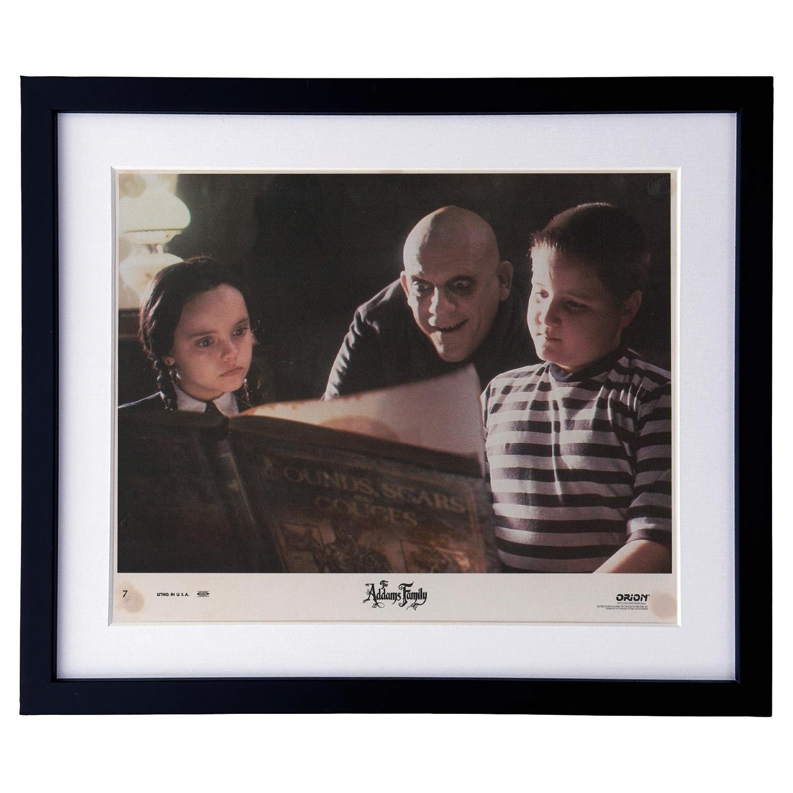 La Famille Addams 1991 Film publicitaire Film de cinéma Presse Still encadré