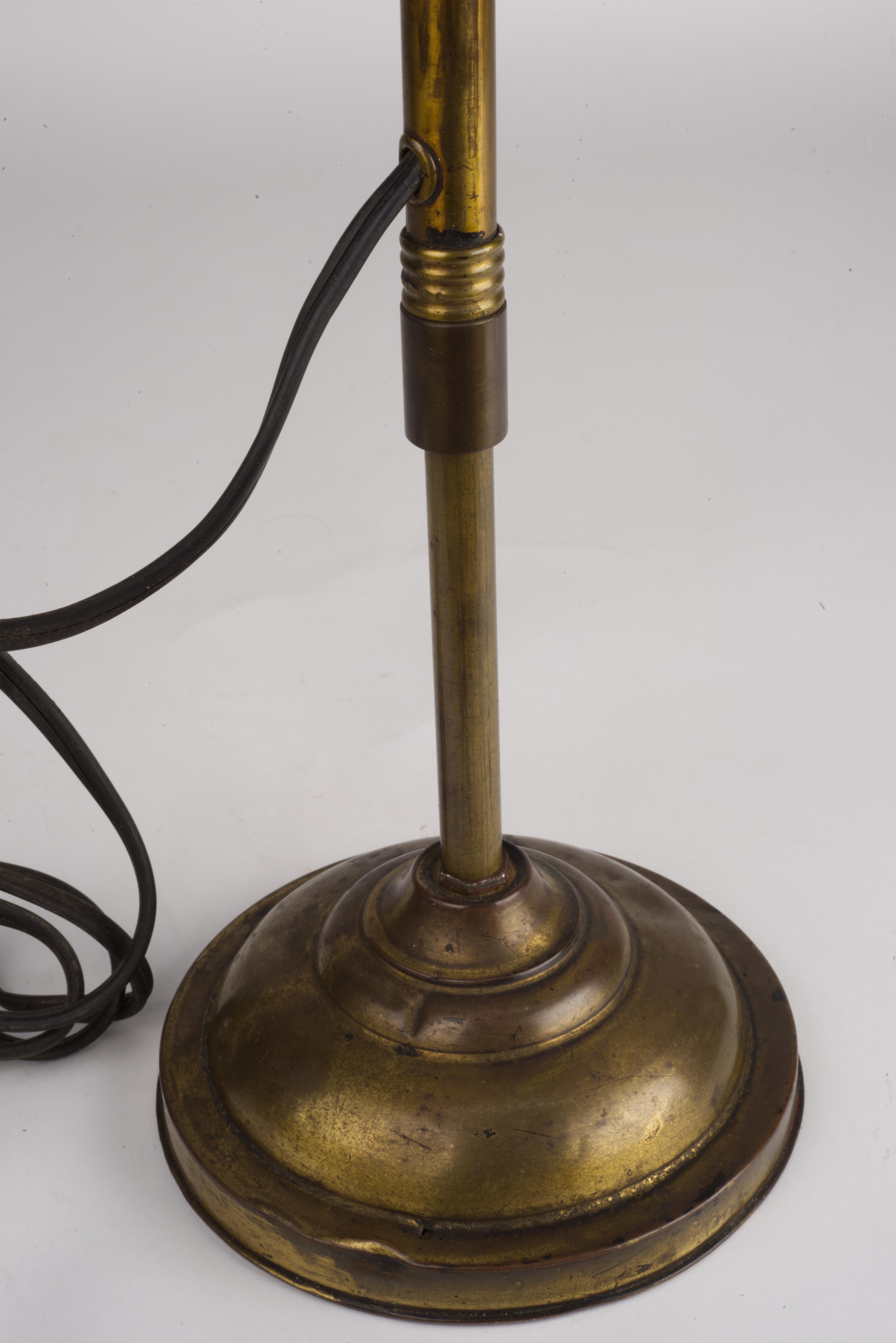 American The Adjustable Fixture Co. Table lamp, Rare  For Sale